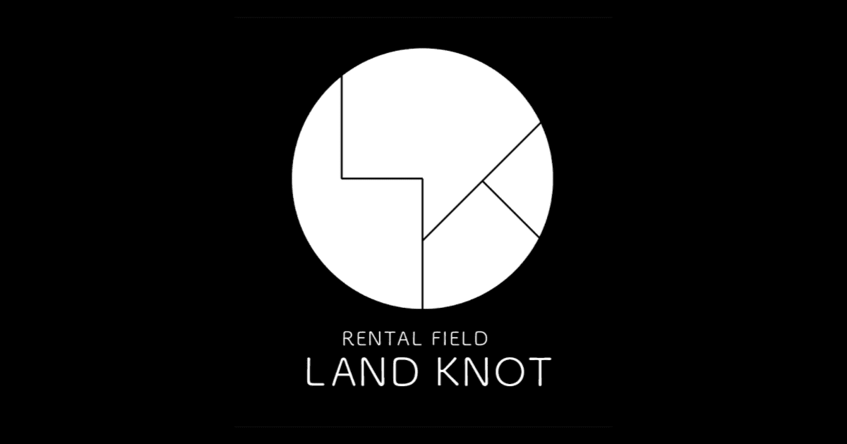 レンタルフィールド「LAND KNOT」の公式サイト画像
